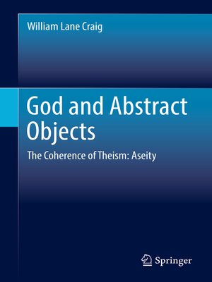 cover image of God and Abstract Objects